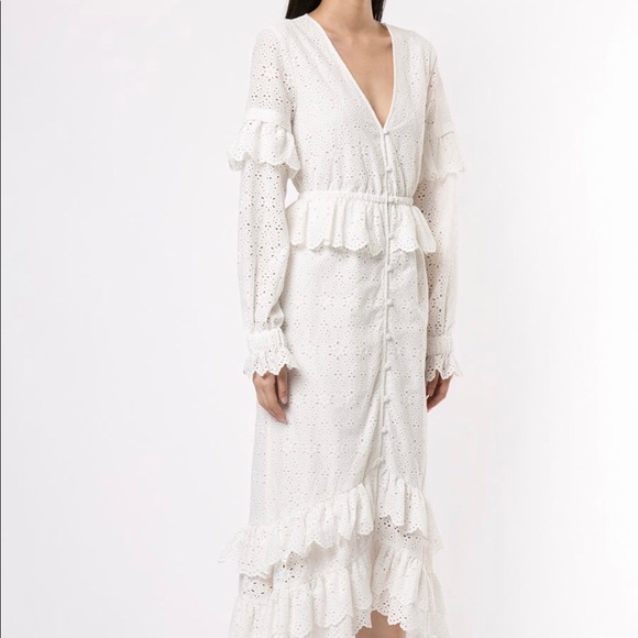 New Sir white cotton dress - Picture 1 of 8